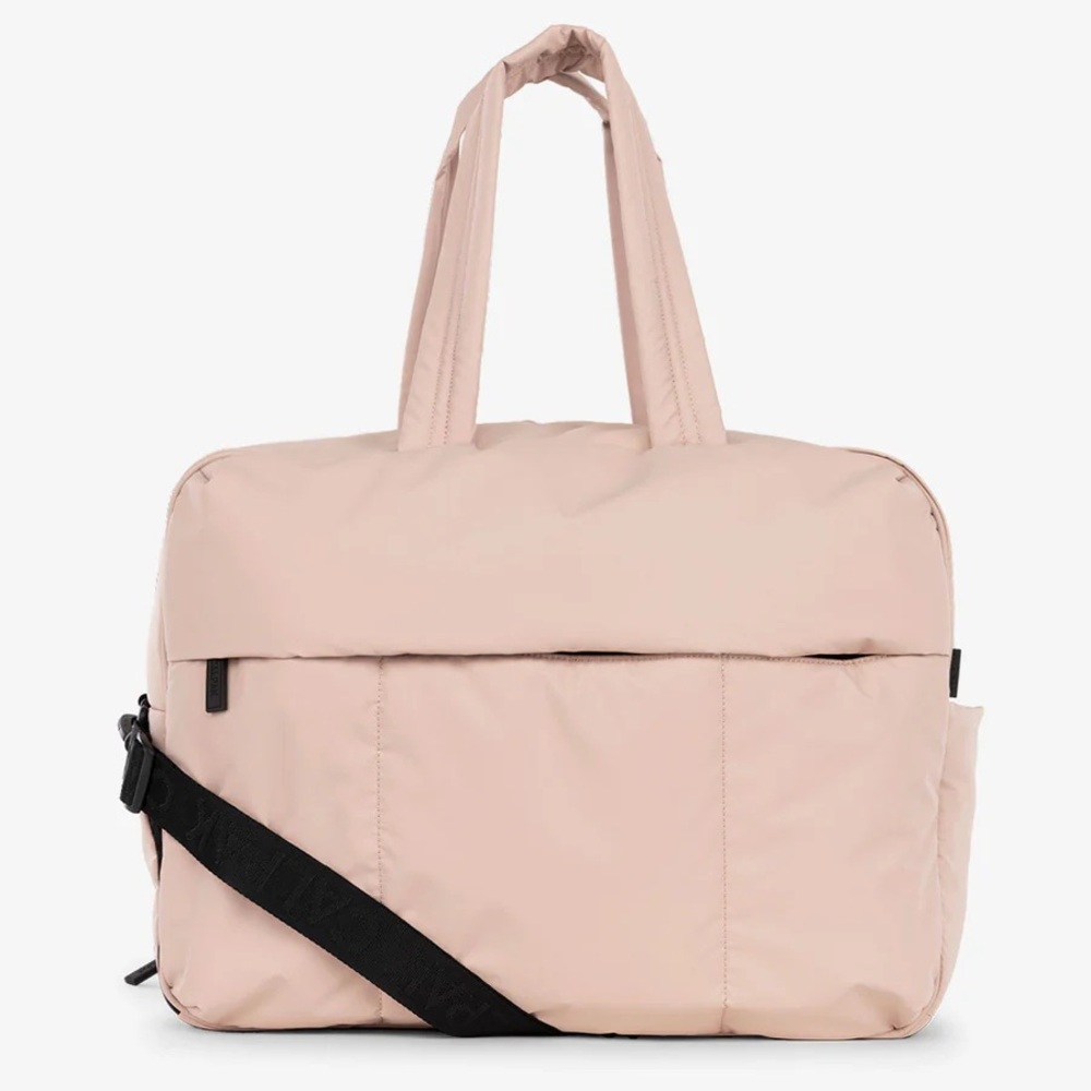 Calpak Large Luka Duffle in Rose Quartz